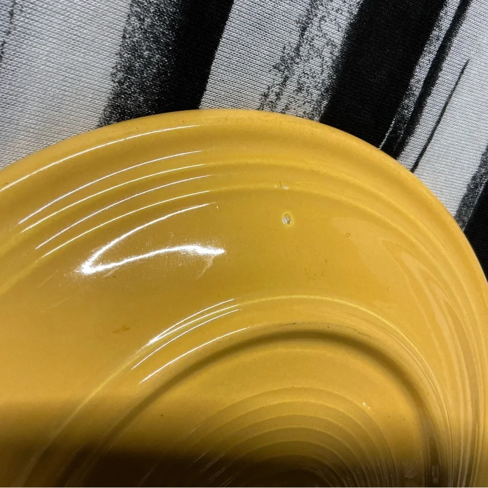 Vintage fiesta Salad Plate Yellow